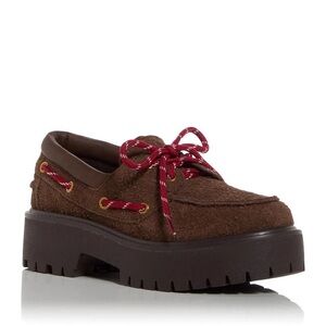 Jeffrey Campbell | Crushed Lug Platform Boat Loafers